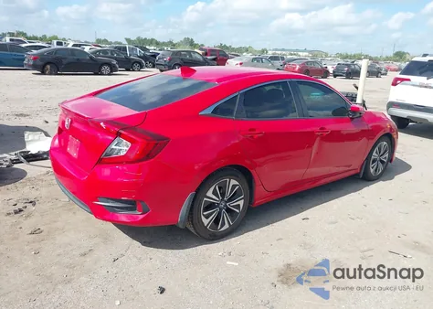 2017 Honda Civic Ex-L z USA, uszkodzony, nr VIN 2HGFC1F78HH658458